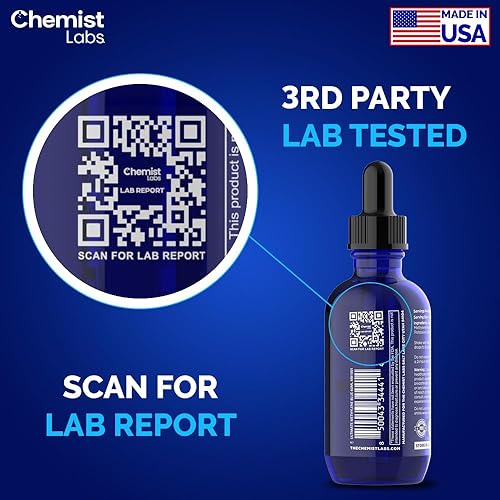 Miniatura 4 de Gotas de azul de metileno 1% grado farmacéutico 99% de pureza grado USP, metileno azul, soporte celular y mitocondrial, probado por terceros,