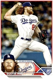 2023 Topps Update Series #US326 Dustin May NM-MT Los Angeles Dodgers Baseball Trading Card MLB
