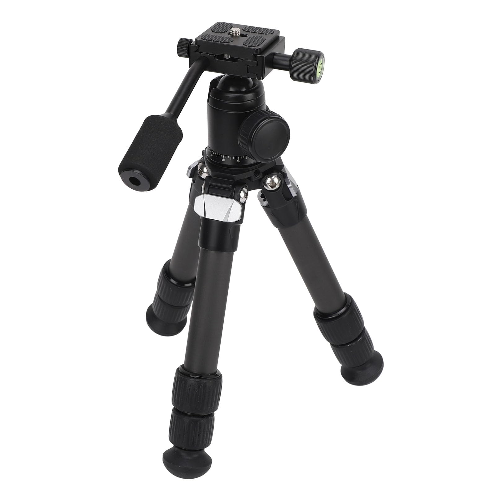 Trépied de Table Pliable en Fiber de Carbone, 13lb, Durable, Portable pour Les Voyageurs DSLR Live, 17.5-50cm