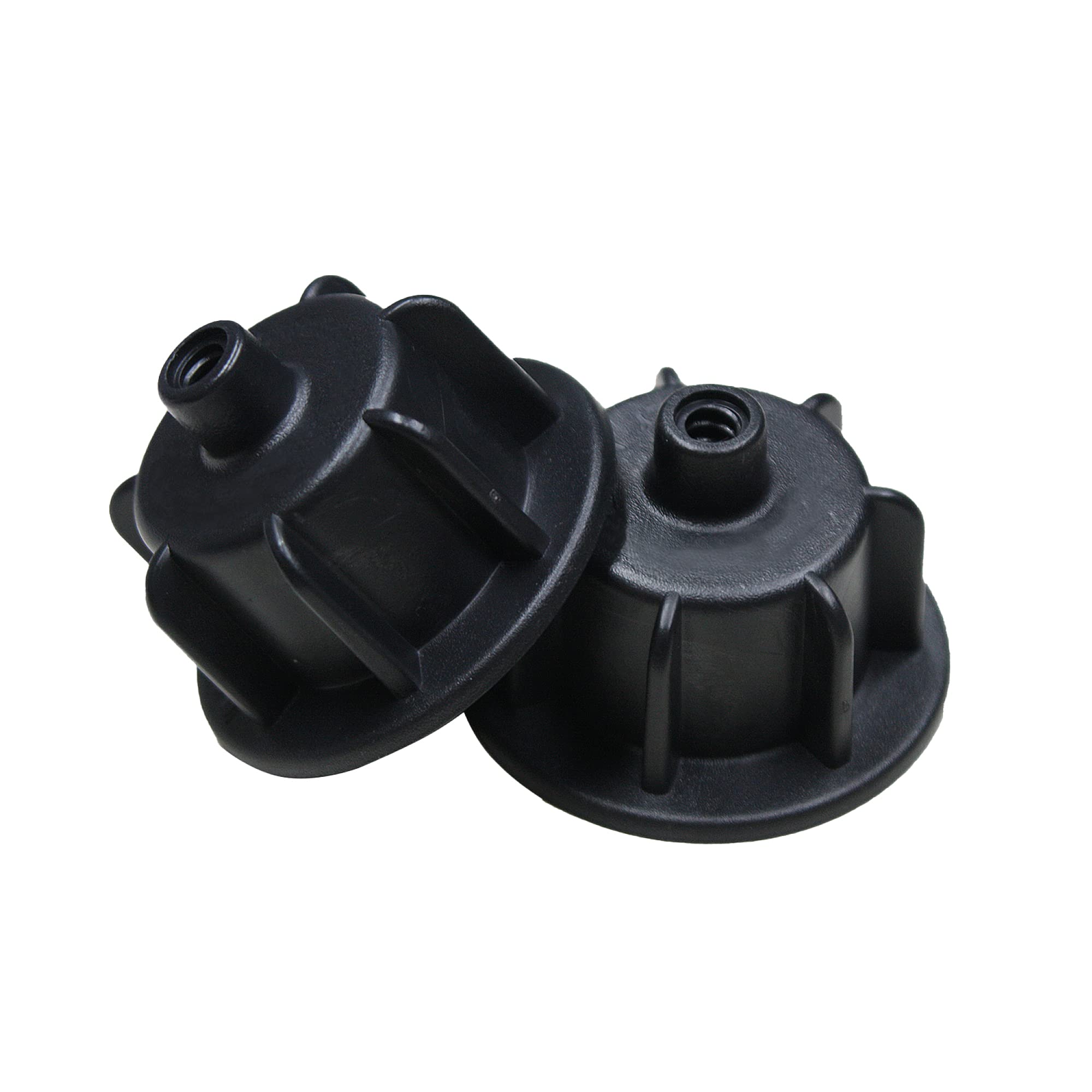 Karl Dahm Casquillos para baldosas de 3-12 mm de grosor, negro, 100 unidades I Adecuado para el sistema de nivelación de baldosas I Colocación de baldosas con ayuda profesional - 12803