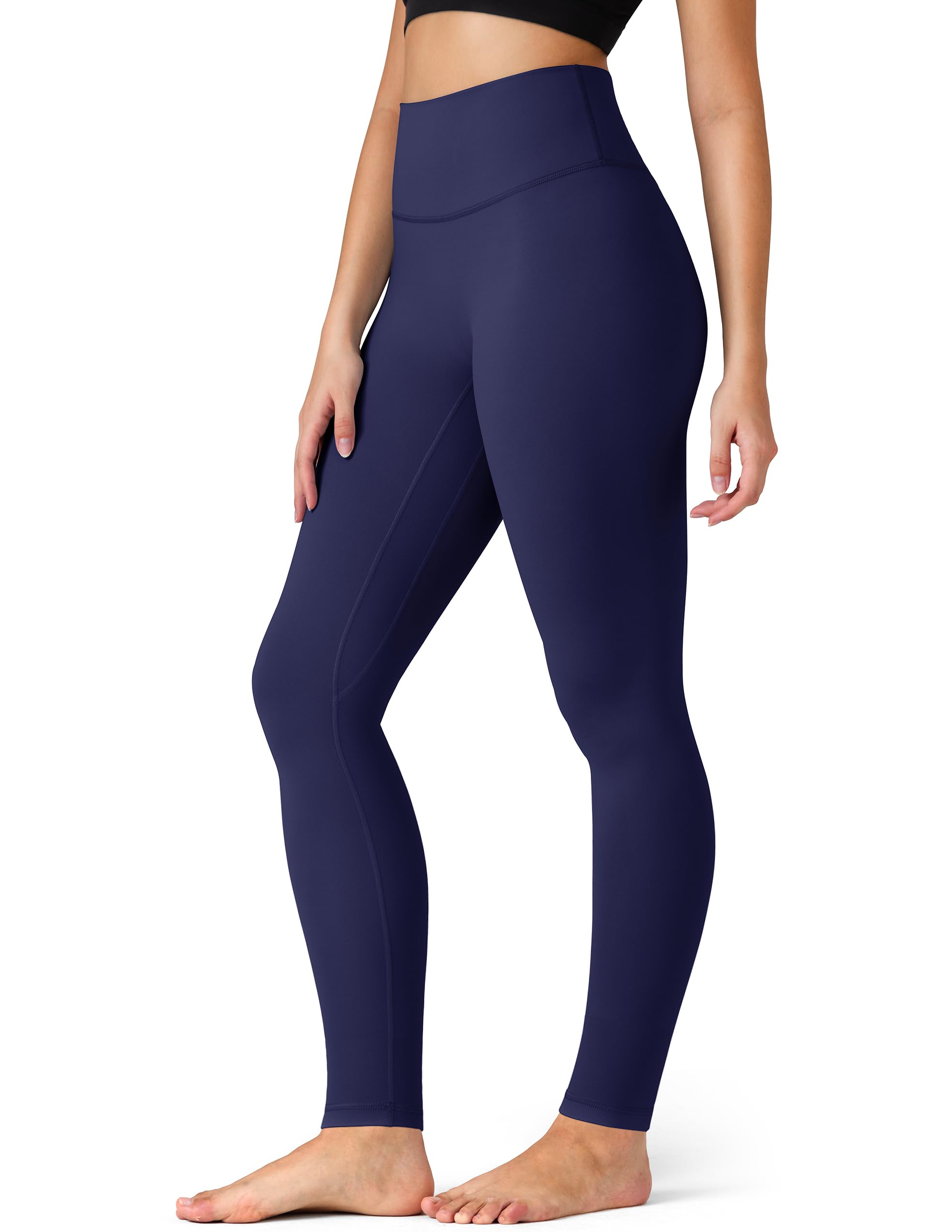 Photo 1 of ***STOCK PHOTO FOR REFERENCE ONLY***
Colorfulkoala Dreamlux No Front Seam Leggings for Women 28" Inseam, High Waisted Buttery Soft Full Length Yoga Pants (XXL, white