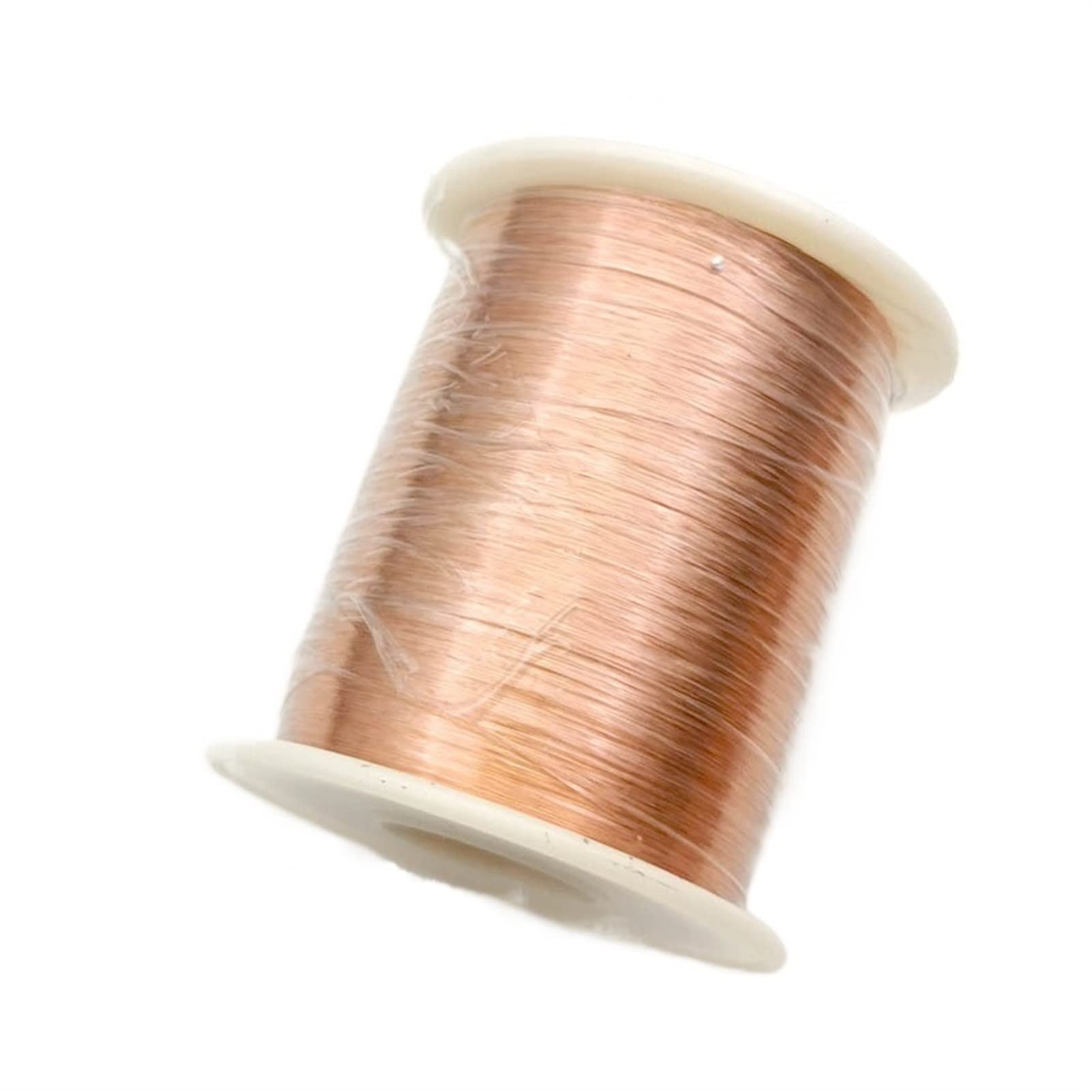 IBOWZ Cable Electronica, Bobina de Cobre QA-1/155 de 300 g, Ancho de 0,1 mm, 0,15 mm, 0,3 mm, 0,6 mm y 1,3 mm, Alambre magnético de Cobre, Alambre de Cobre esmaltado para bobinado, Cable de Tierra
