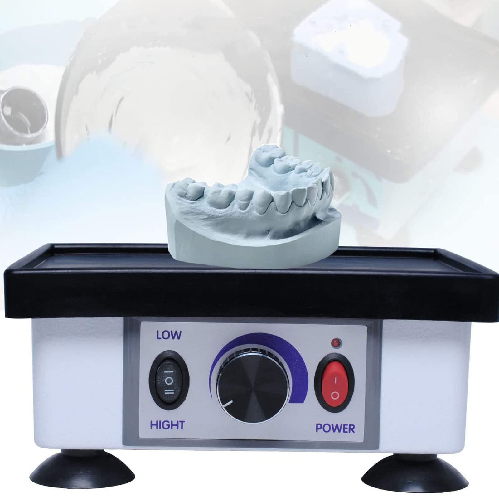 Buy 120W Dental Square Vibrator, Dental Plaster Models Oscillator