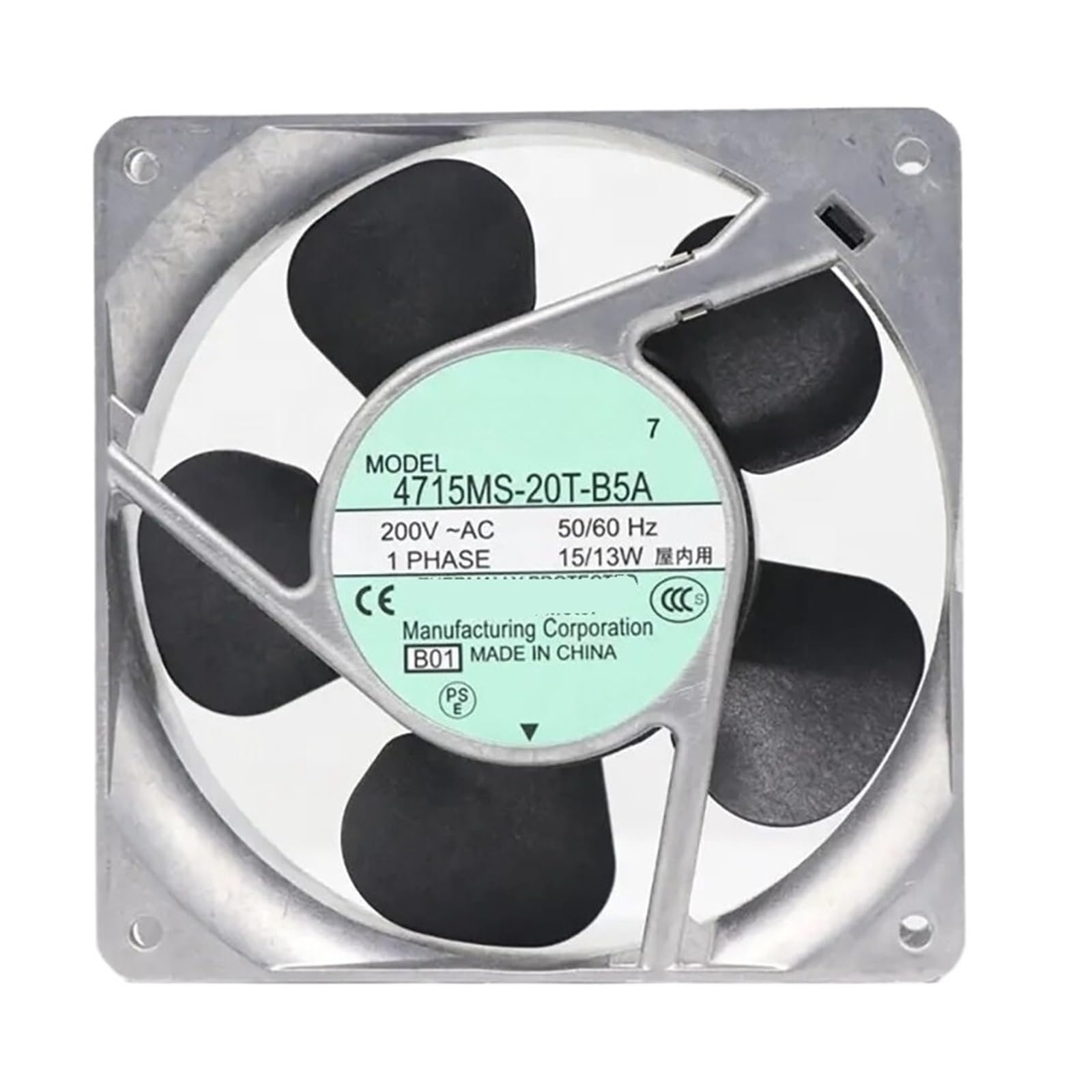 FSBNMNXPQ Fan 4715MS-20T-B5A 120 * 120 * 38mm 200VAC 15/13W