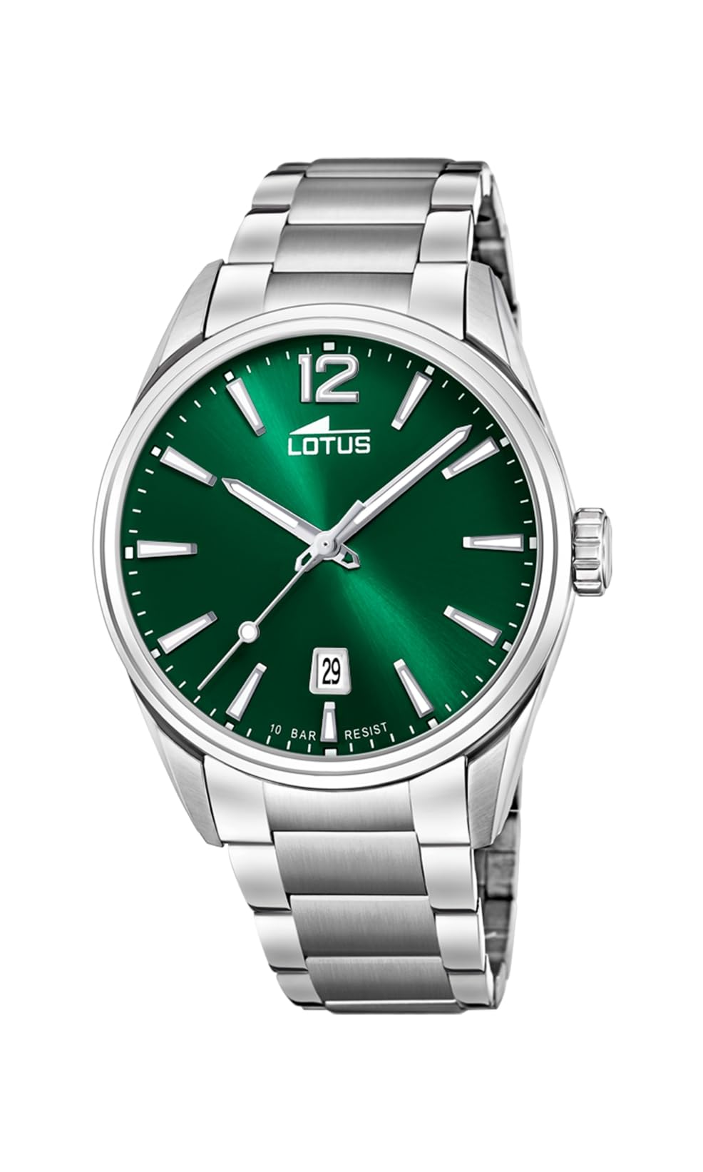 LOTUS Reloj Hombre 18692/4 Chrono Caja de Acero Inoxidable 316l Plateado Correa de Acero Inoxidable 316l Plateado