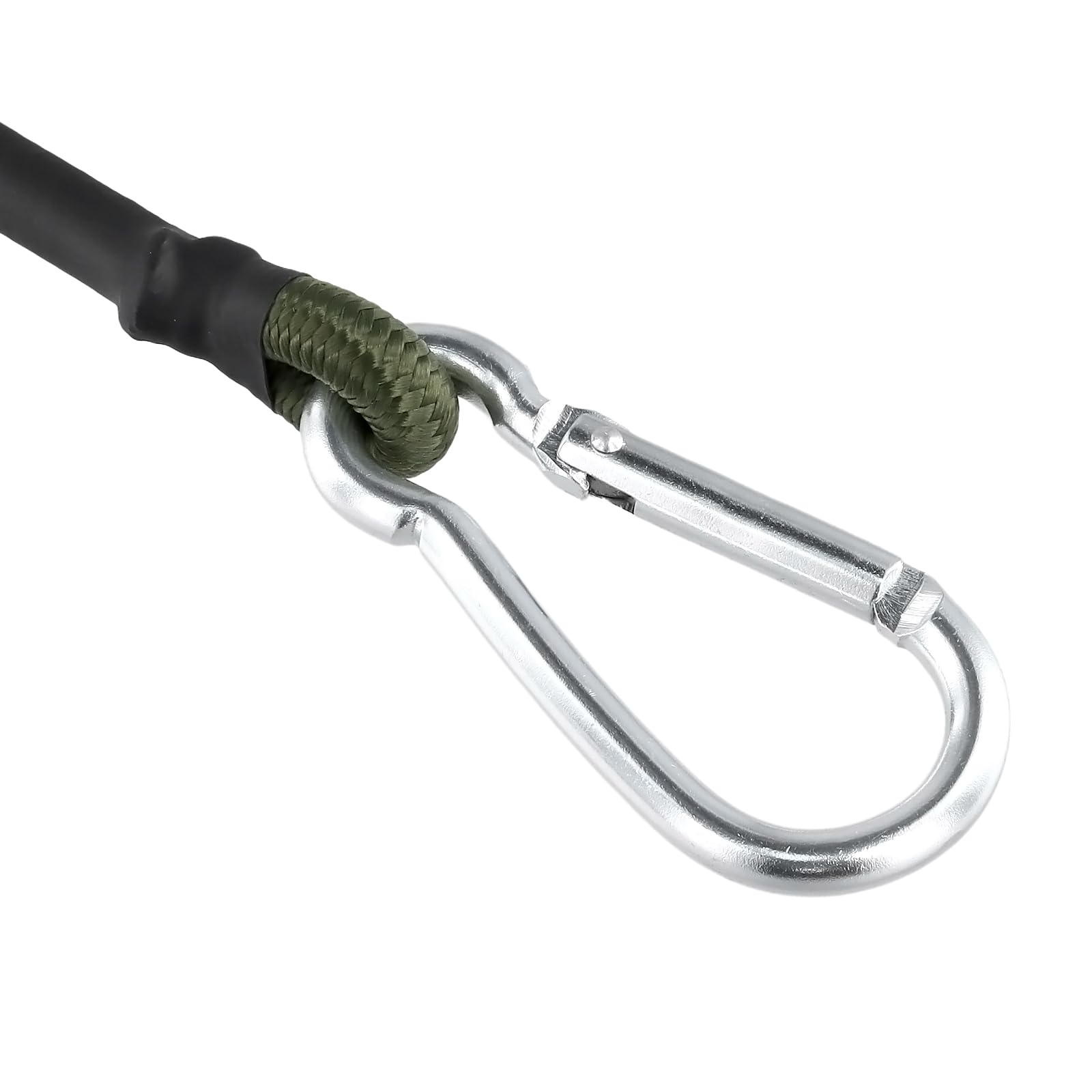 KOHAND 15 Pack Bungee Cords with Carabiner Clips, 30cm Heavy Duty Outdoor Bungee Cords - Image 3