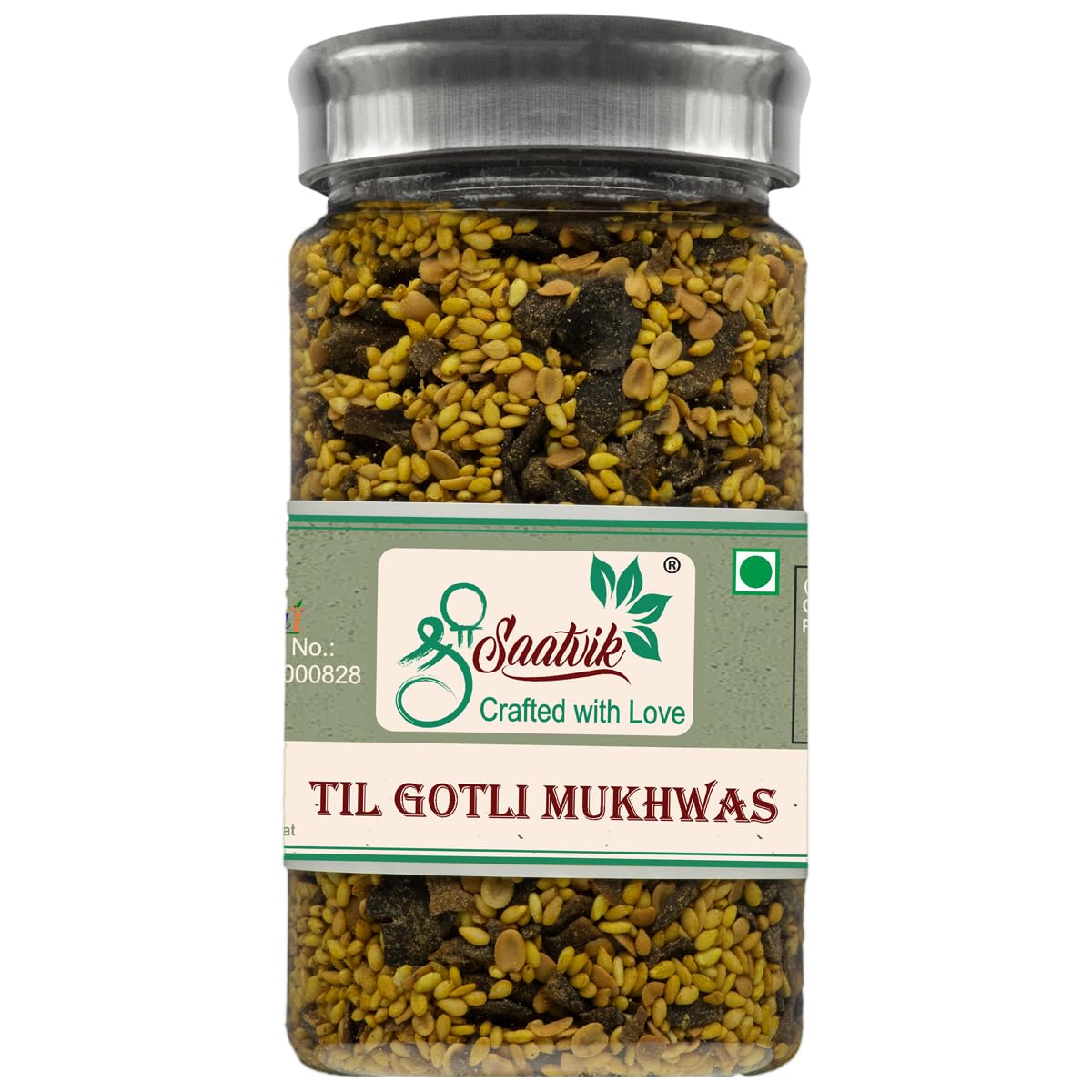 Shree Saatvik Til Gotli Mukhwas | Sesame & Mango Seeds Mouth Freshener | Digestive & Healthy After meal-image-35