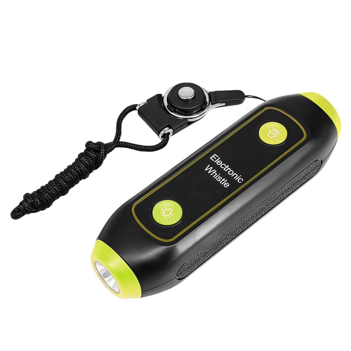 Toyvian Fischietto Elettronico Portatile ad Alto Volume in ABS con Lanyard | 120-150 Db, Verde, per Segnali All'aperto e Addestramento, Accessori con Magnete e Componenti Elettronici