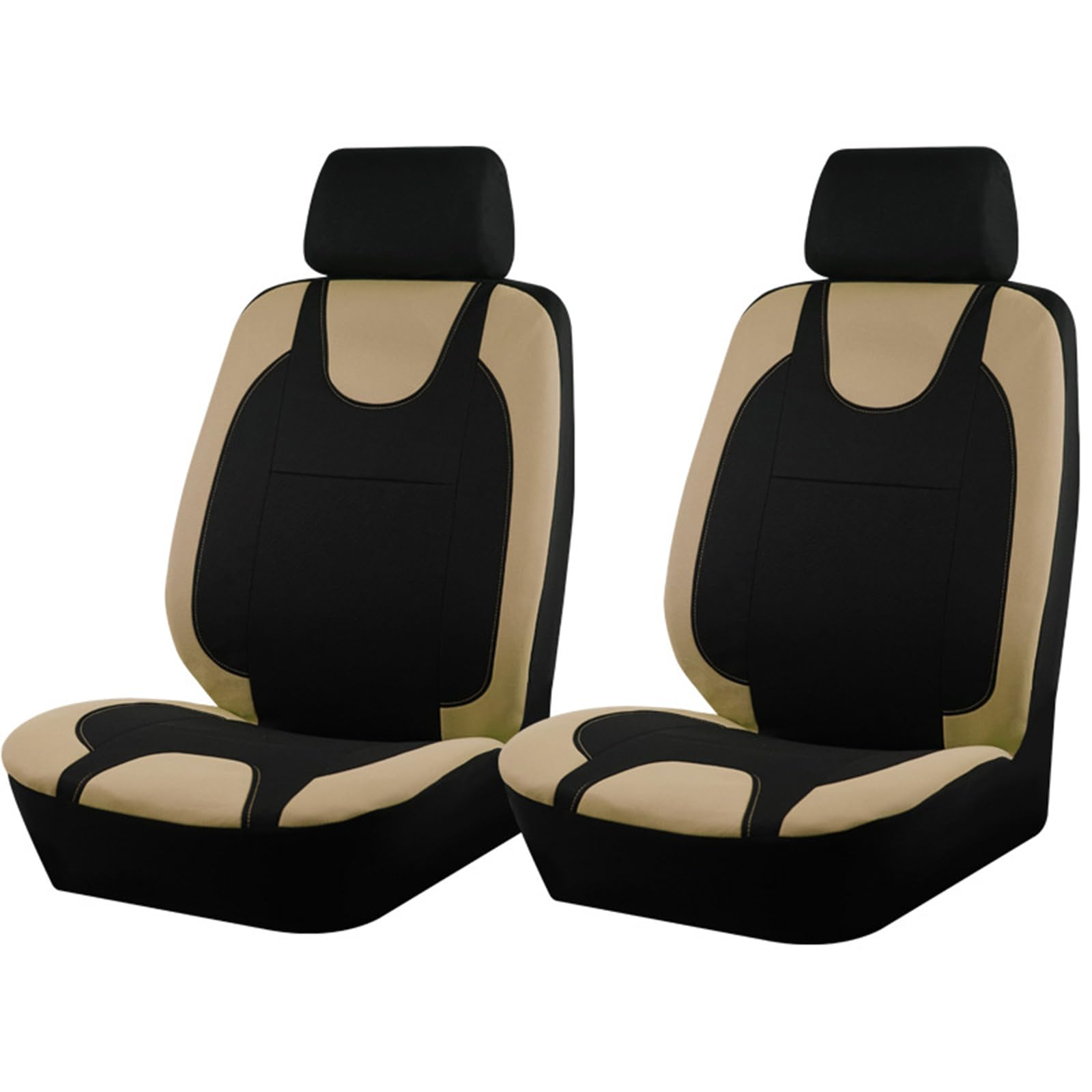 Housse de siège voiture anti glisse pour Mitsubishi ASX réparer usure beige