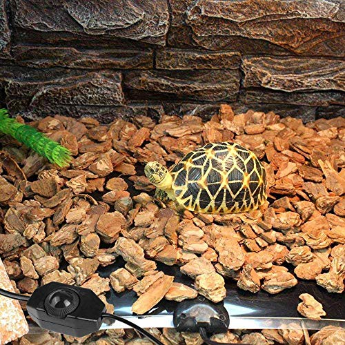 HOMEAMM Terrarium Verwarmingsmat, zand, 5/7/14/20 W, mat, temperatuur, verstelbaar, verwarming, voor reptielen, slang, schildpad, vissen, aquarium, amfibieën - Afbeelding 7