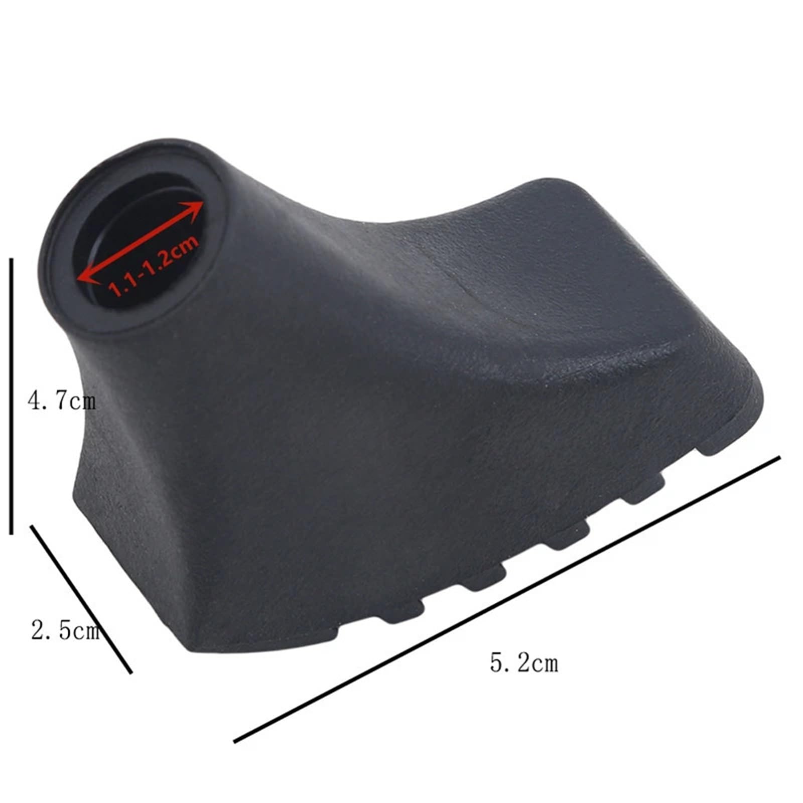 Protecteur De Canne Protections d'embouts de bâtons de Marche et de Trekking, tampons en Caoutchouc, Embouts de Rechange for bâtons de randonnée pour Trekking BâTons De Marche