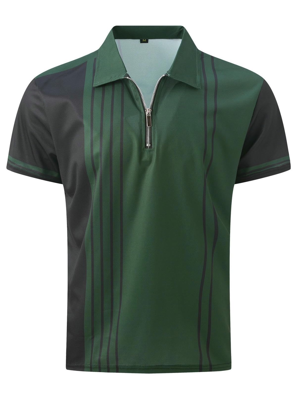 Męskie T-shirty Męska koszulka golfowa Łączenie Koszulka z krótkim rękawem Top
