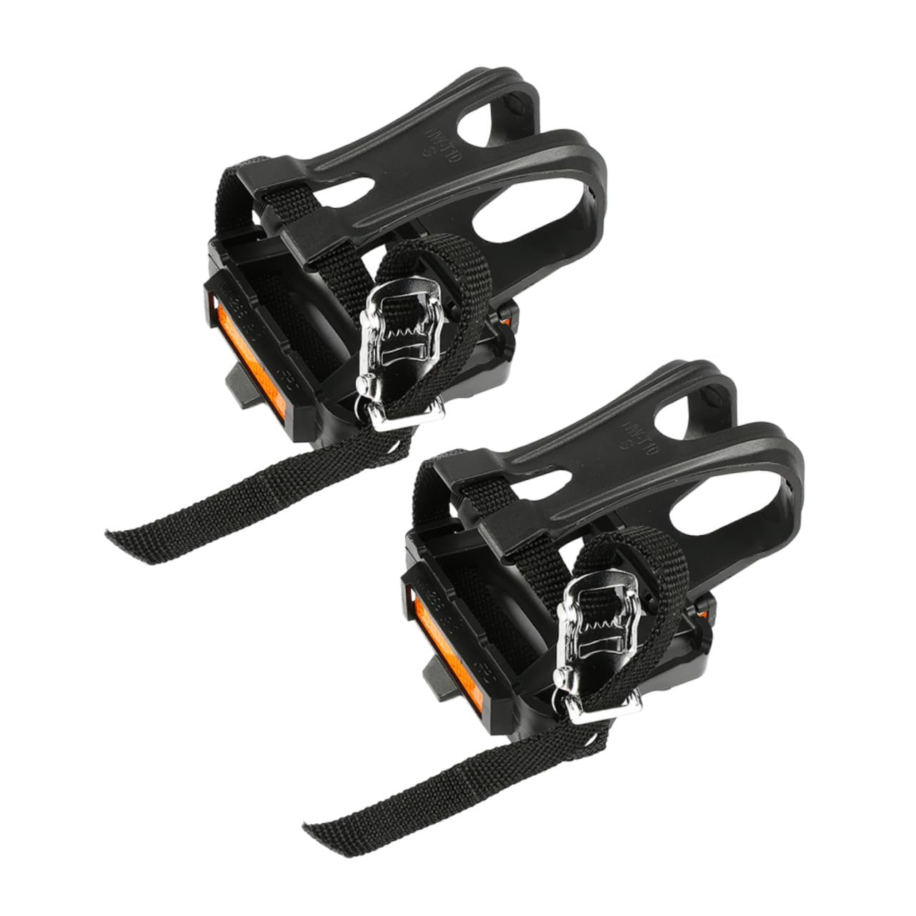 Correas para Pedales de Bicicleta de Nailon y Plástico, 1 Par