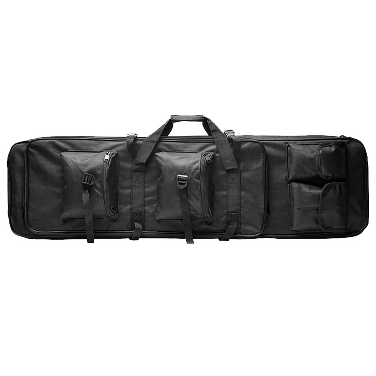 Waffentasche G ewehrtasche 85/100/120cm,Langwaffentasche,wasserdichte Gewehrtasche 2 Langwaffen,Futteral Gewehrtasche mit Doppelfach Große Zubehör Beutel,für Staubdicht Jagd Schie(Size:100cm,Color:a)