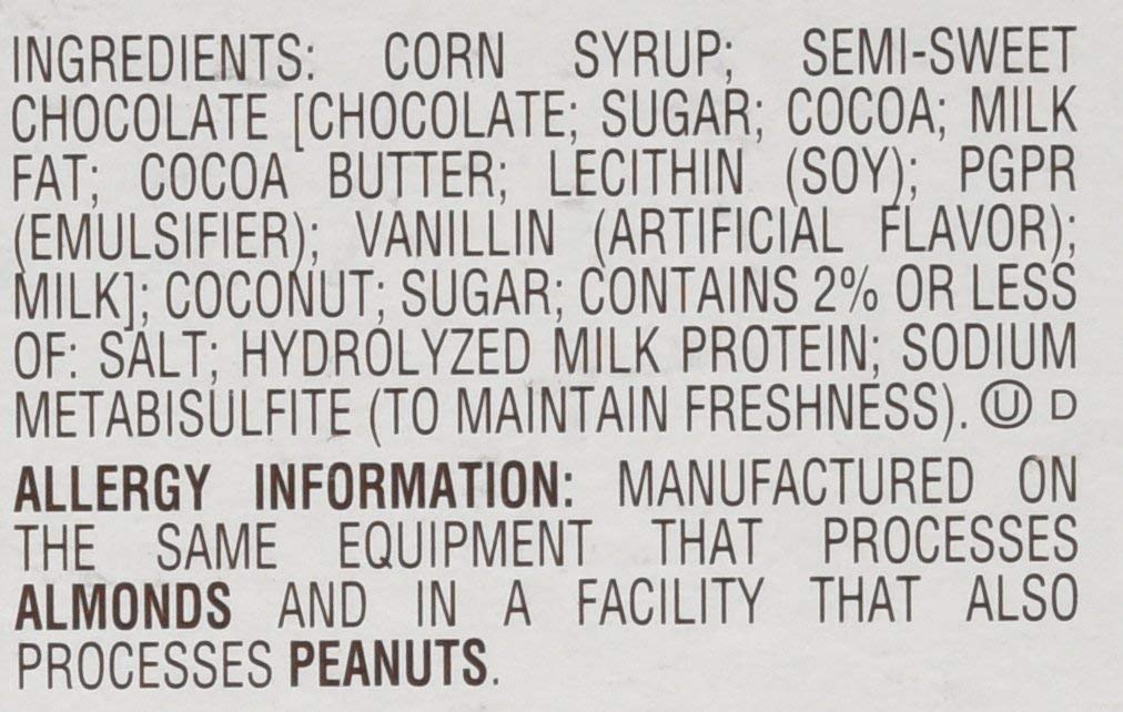 Mounds Dark Chocolate and Coconut Candy Bars, Bite Size/Mini, Wrapped, Bulk, (5 POUNDS) - Great For Snacks, Lunches, Travel, Candy Bowls, Easter, & Gifts!