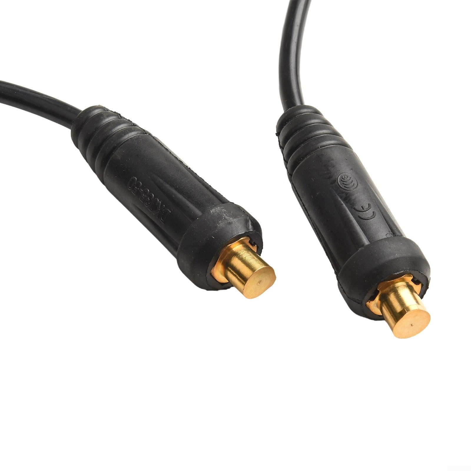 Morsetto di massa da 300 A con cavo per inverter di saldatura MMA in rame + morsetto di messa a terra in ABS con impugnatura isolata, antiscivolo, resistente al calore, per saldatura manuale