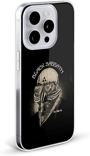 Miniatura 9 de Head Case Designs Carcasa rígida con licencia oficial de Black Sabbath Red Logo Key Art compatible con Apple iPhone 13