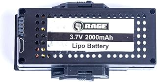 Rage R/C 4412 3.7V 1S 2000mAh Lipo Battery w/Case; Stinger 2.0