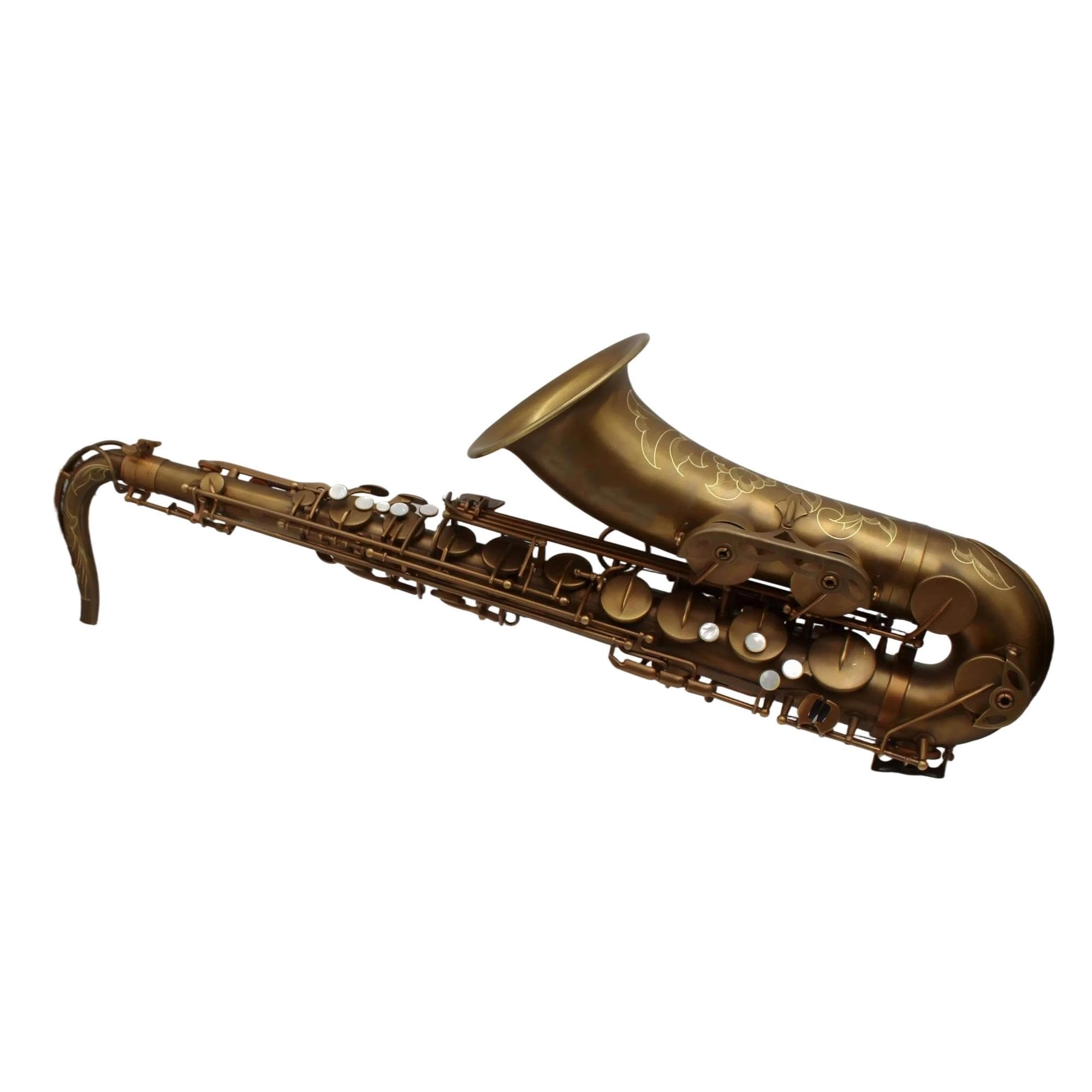 Saksofon Nielakierowany Saksofon Tenorowy Bb Z Etui