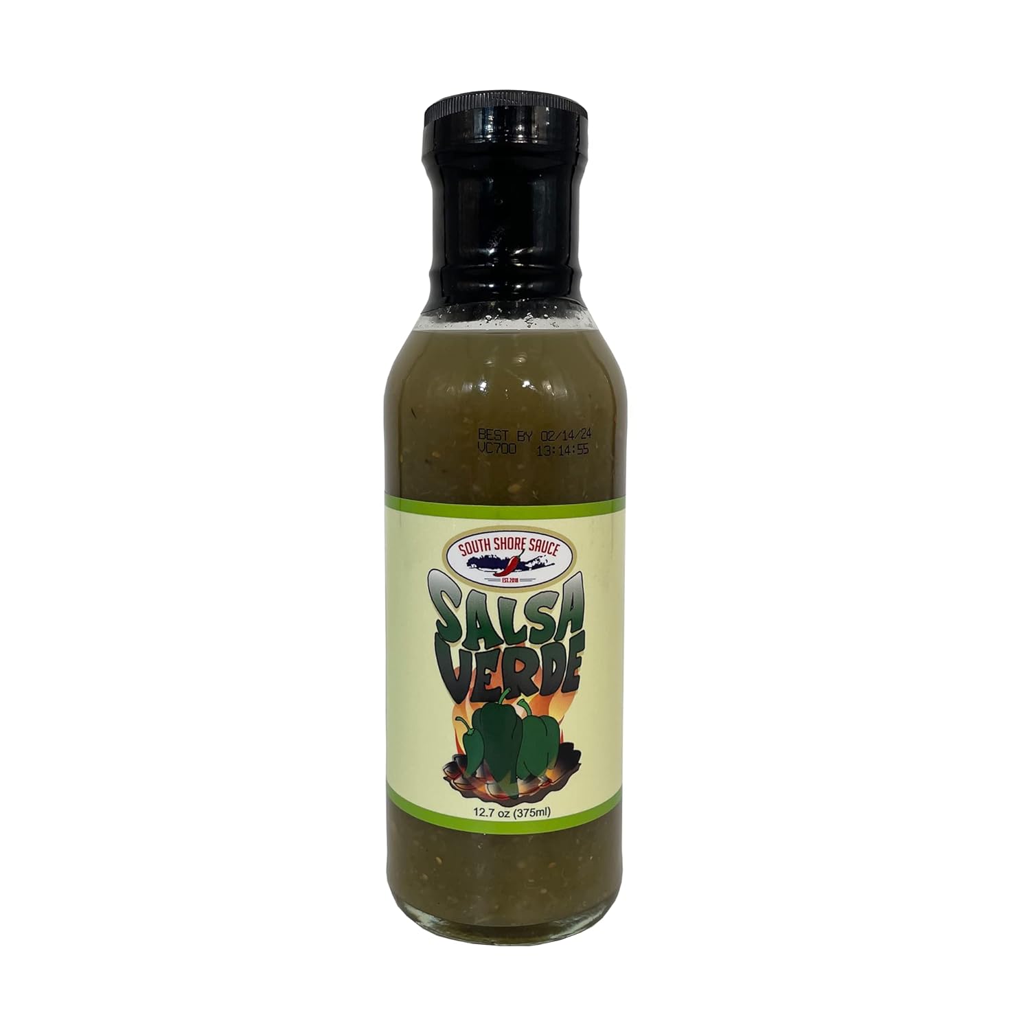 SOUTH SHORE SAUCE Gourmet Hot Sauce SALSA VERDE Mild Spicy