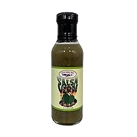 Vista 1 de SOUTH SHORE SAUCE Salsa picante gourmet SALSA VERDE suave picante con jalapeños sin gluten, dulce fresco y refrescante, sabor de una sola porción