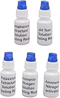 Vista 8 de Fdit Solución líquida de prueba de suelo, nitrógeno potasio de medición de suelo Kit de prueba de suelo Líquido de prueba de suelo para jardinería