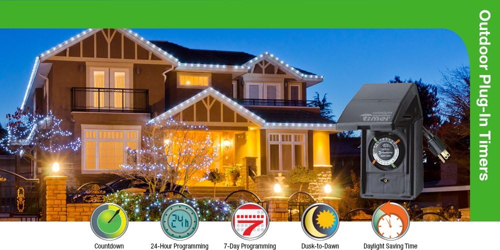 Intermatic HB11K timer used for outdoor lights