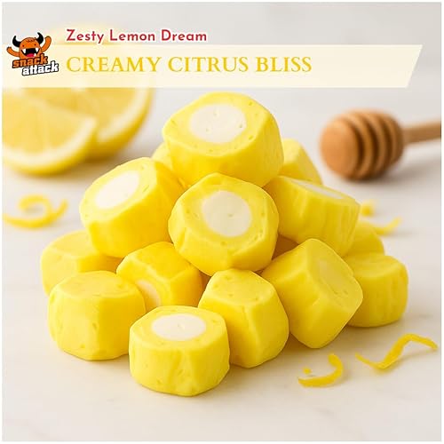 Miniatura 208 de Snack Attack Caramelos de agua salada envueltos individualmente a granel de 1 libra – Caramelos masticables de agua salada, sabores costeros