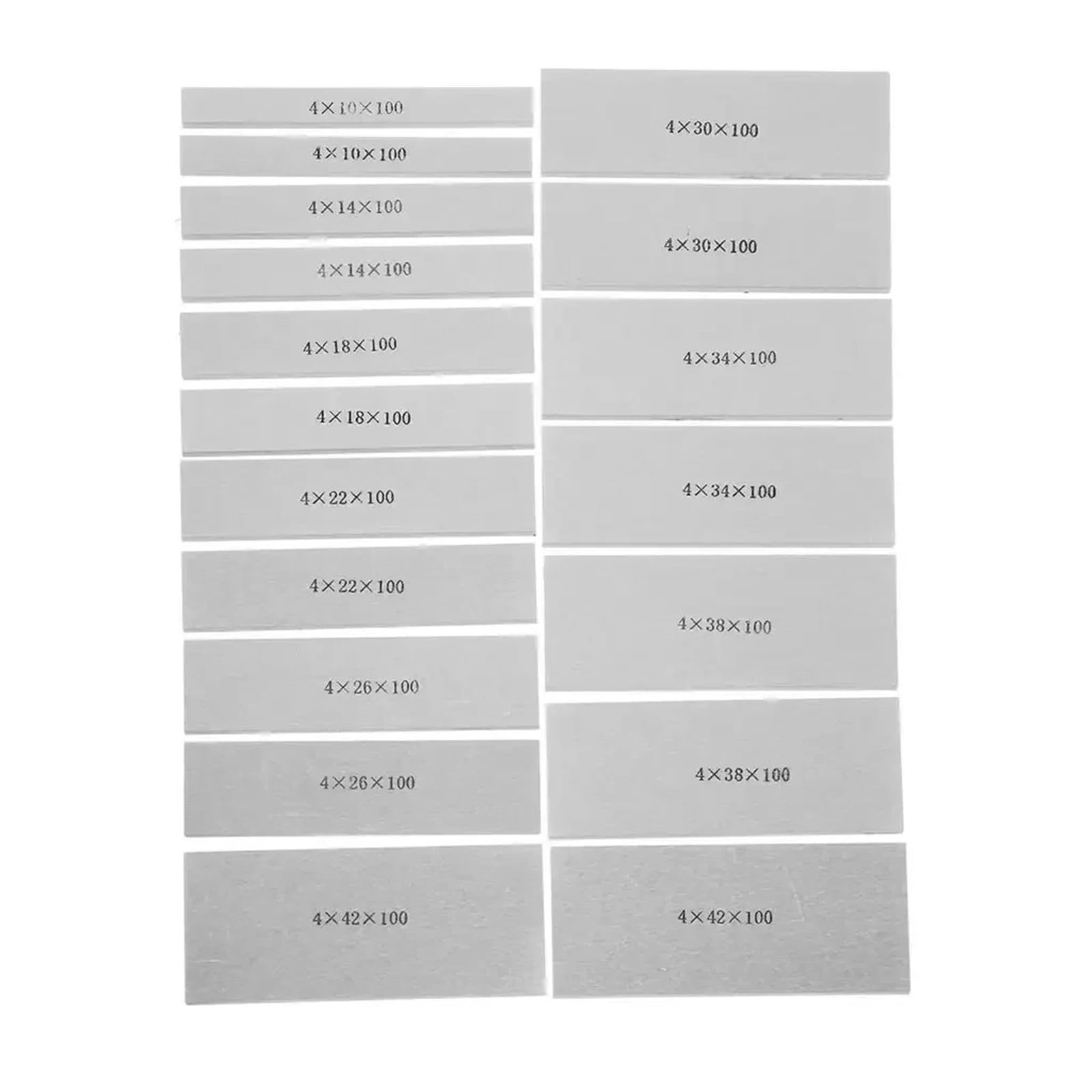 18 sztuk/9 par precyzyjny zestaw równoległy 100mm X (10-42mm) zestaw bloków stalowych do mocowania imadła frezarka tokarka Precyzyjny pomiar