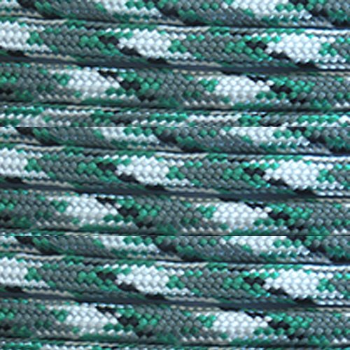 PARACORD PLANET 10 Feet Nylon 550Lb Type Iii 7 Strand Paracord Green Snake โ image 1