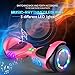 TOMOLOO Hoverboard with Bluetooth Speaker and LED Lights Self-Balancing Scooter UL2272 Certified 6.5