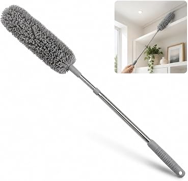 MAR Microfibre Duster with Extendable Telescopic Handle 74cm
