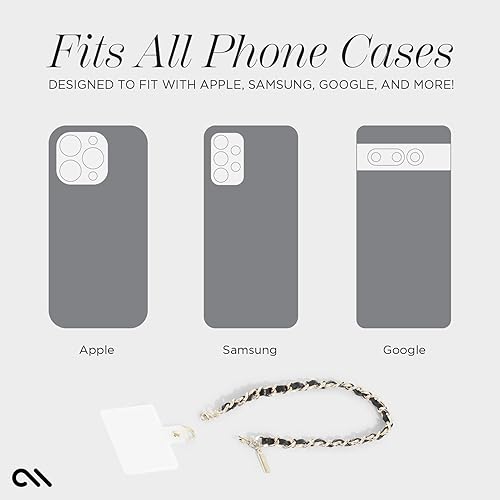 Miniatura 16 de Case-Mate Dije de cuentas para celular, correa extraíble y antirrobo, para llevar celular con manos libres, de mujer, para muchos modelos de Perla