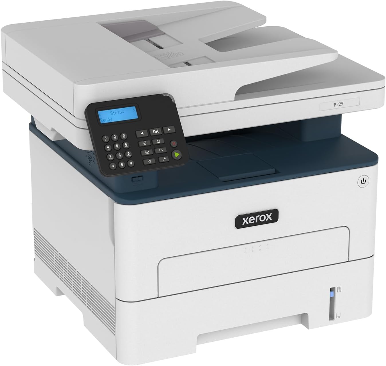 Xerox B225DNI All-in-One Printer, Laser, B&W, Wireless, ADF, Letter, Print, Scan, Copy, Energy Star Certified, Up to 36PPM
