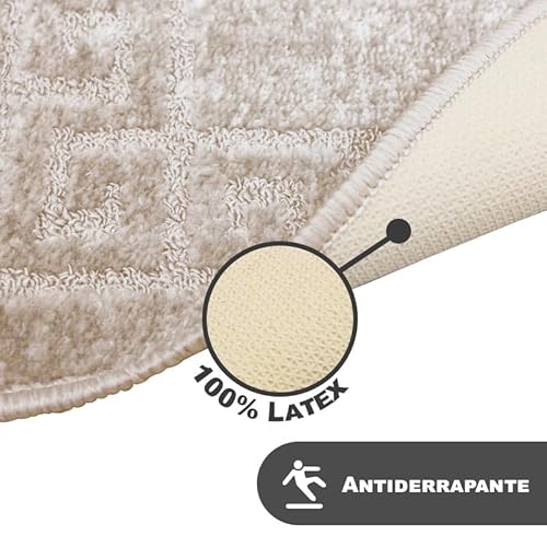 1 Tapete Banheiro Grego Grande Antiderrapante Ce Bg 50x80