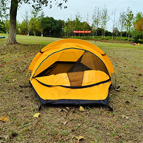 Carpa ultraligera para 1 persona, 4 estaciones, resistente al viento miniatura 6