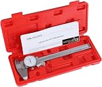 Accusize Industrial Tools 12'' x 0.001'' Stainless Steel Precision Dial Caliper in Fitted Box, P920-S212