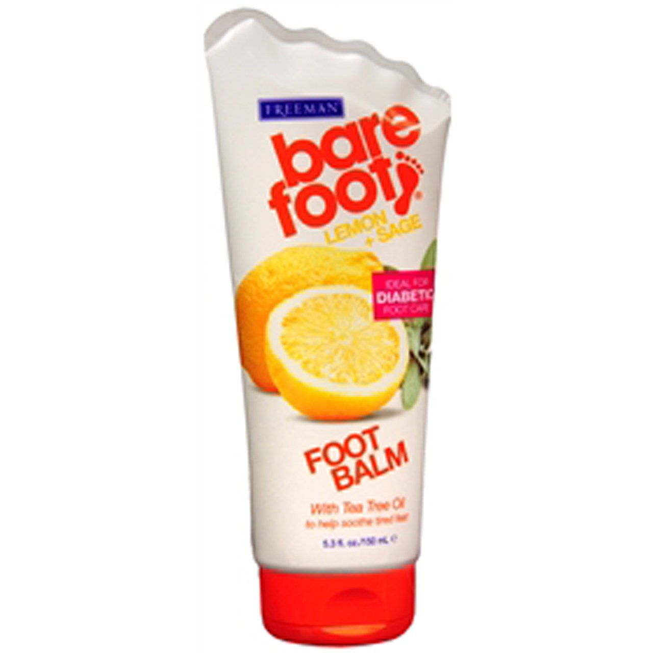 Freeman Bare Foot ożywiający balsam do stóp cytryna i szałwia 155 ml