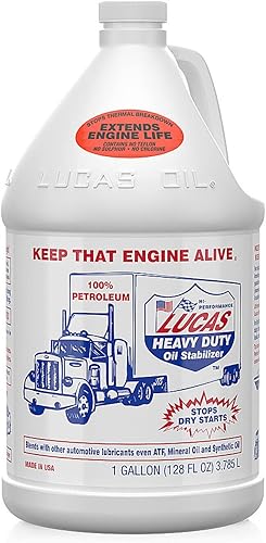Miniatura 2 de Lucas Oil 10002 Pure Petroleum Heavy Duty Estabilizador de aceite multiusos 1 galón 4 paquetes