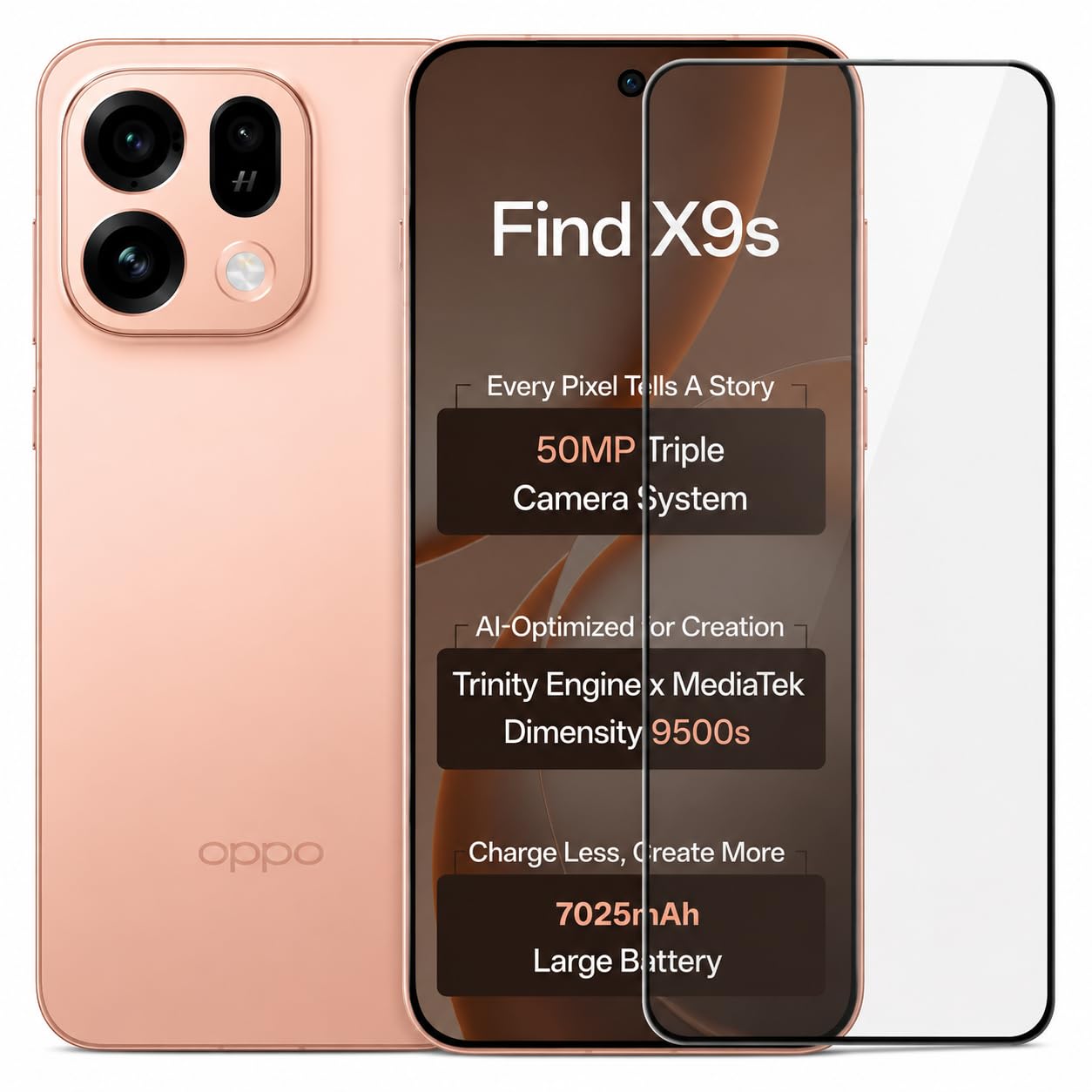 Military-Grade Tempered Glass Screen Protector Compatible for Oppo Find X9s / Find X9 with Edge to Edge Coverage and Easy Self Installation Kit-picture-13