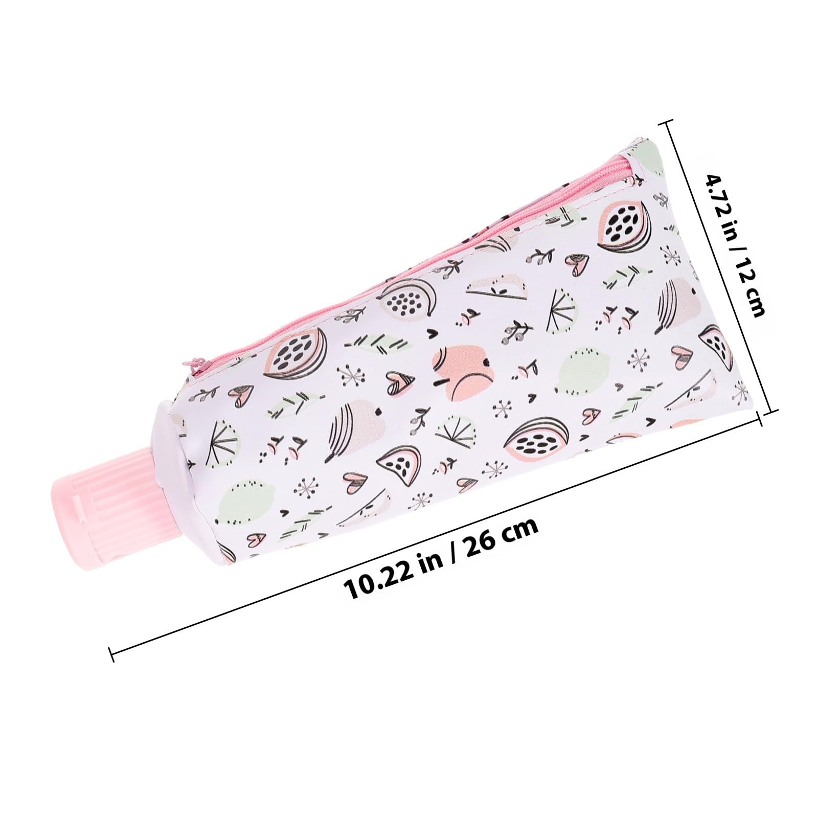 Alipis Trousse à Crayons en Cuir Design Compact et Mignon Forme Dentifrice, Étui Multifonction pour Organisation de Fournitures Scolaires, pour Étudiants en Classe
