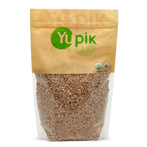 Yupik Organic Green Lentils 22 lb Non-GMO Vegan Gluten-Free Yupik Organic Green Lentils 22 lb Non-GMO Vegan Gluten-Free