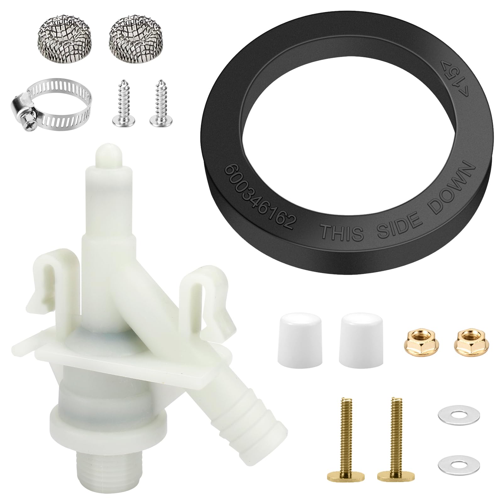 2pcs Upgraded RV Toilet Seal Kit Fits For Dometic 300 310 320 Replace