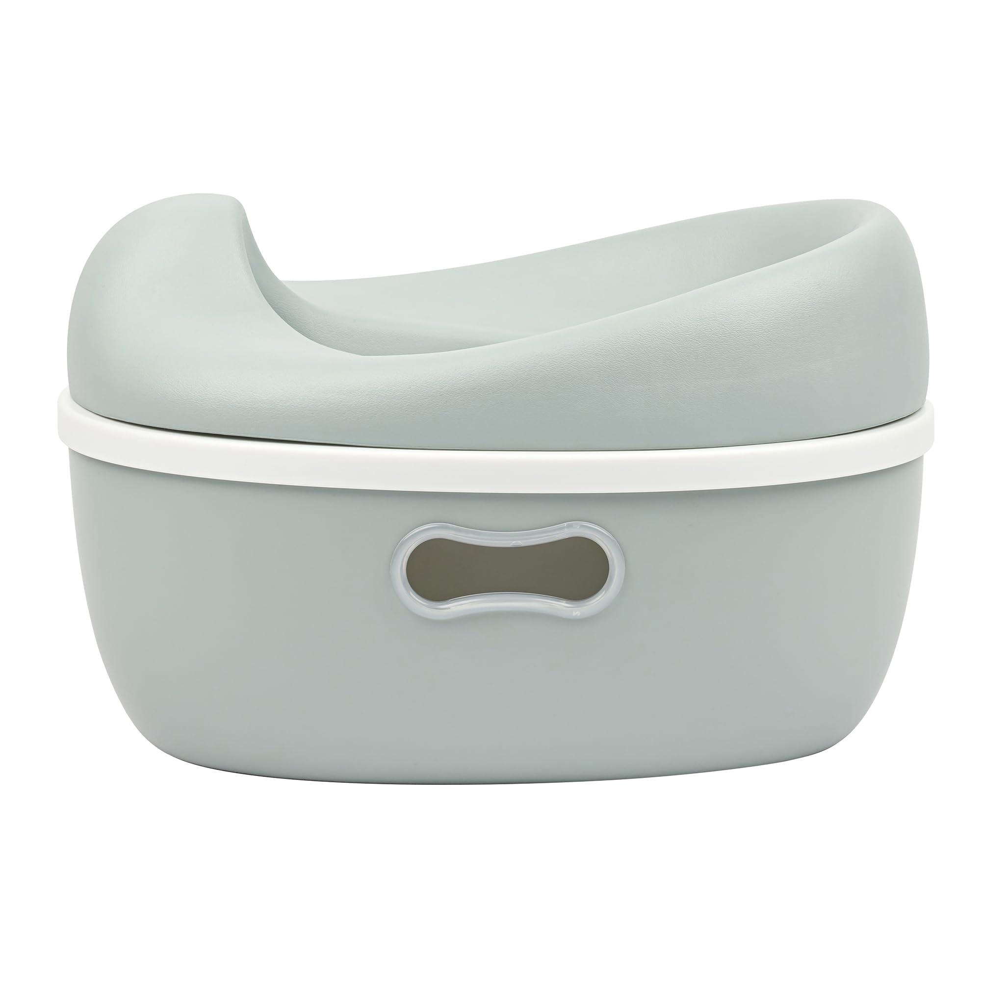 Nattou Pot 3en1 pour bébé, Pot + Tabouret + Siège de toilette pour enfants, Apprentissage facile de la propreté, Env. 34 cm, De 18 mois à 4 ans env., Care, ABS/EVA, Bleu
