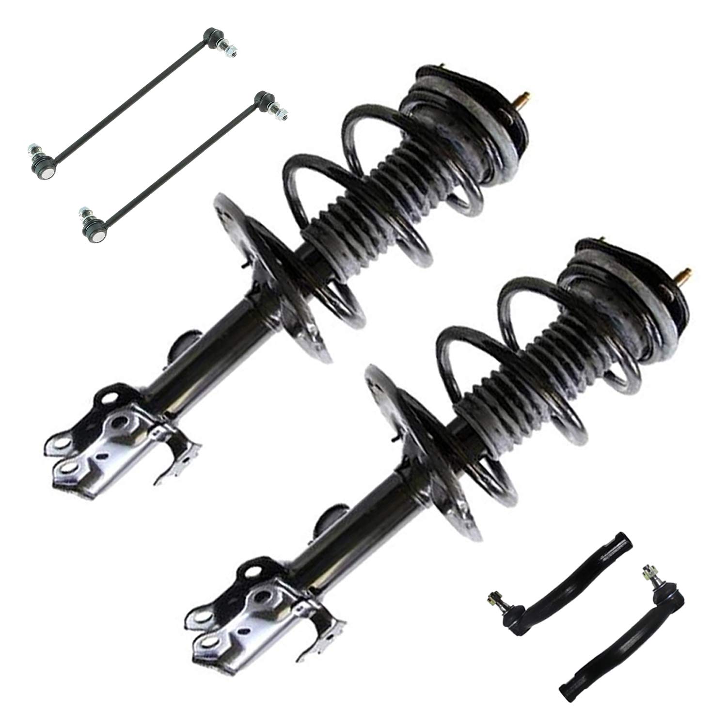 Detroit Axle - 3.5L Front Struts Suspension Kit for 2006-2012 Toyota RAV4