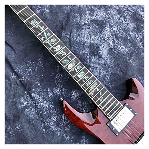 AMINIY Guitare électrique Costume Pleine Maigre col en Acajou Panneau Jazz érable flambé Guitare électrique (Color… - Les Beatles, Paul McCartney, John Lennon, RIngo Starr, George Harrison AMINIY Guitare électrique Costume Pleine Maigre col en Acajou Panneau Jazz érable flambé Guitare électrique (Color… – Image 6