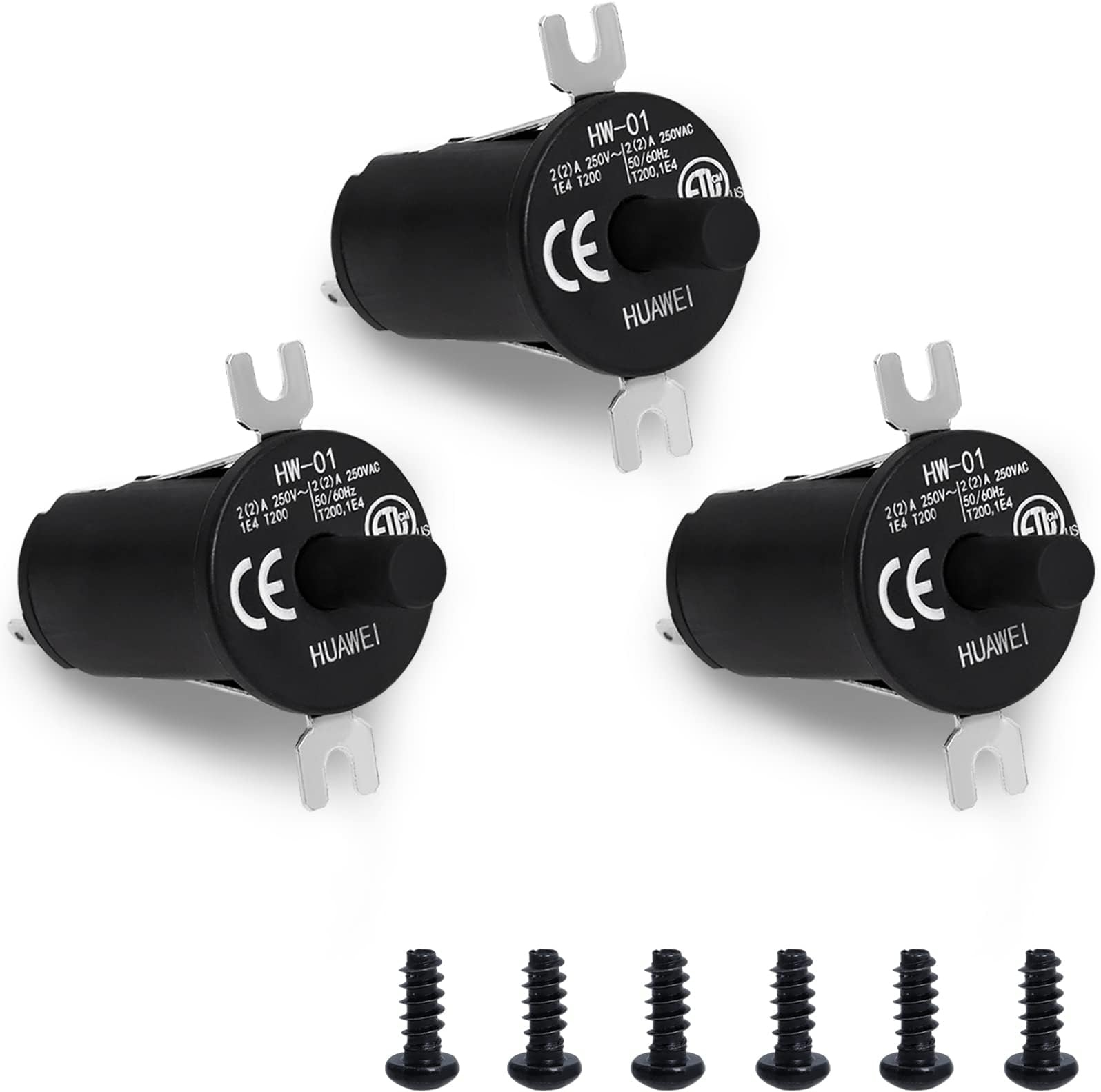 3-Pack 9904190041 Hopper Lid/Door Switch Kit, 𝟵𝟵𝟬𝟰𝟭𝟵𝟬𝟬𝟰𝟭 Replacement Part for Masterbuilt Gravity Series 800/560/1050 XL Digital Charcoal Grill Smoker Masterbuilt Smoker Parts