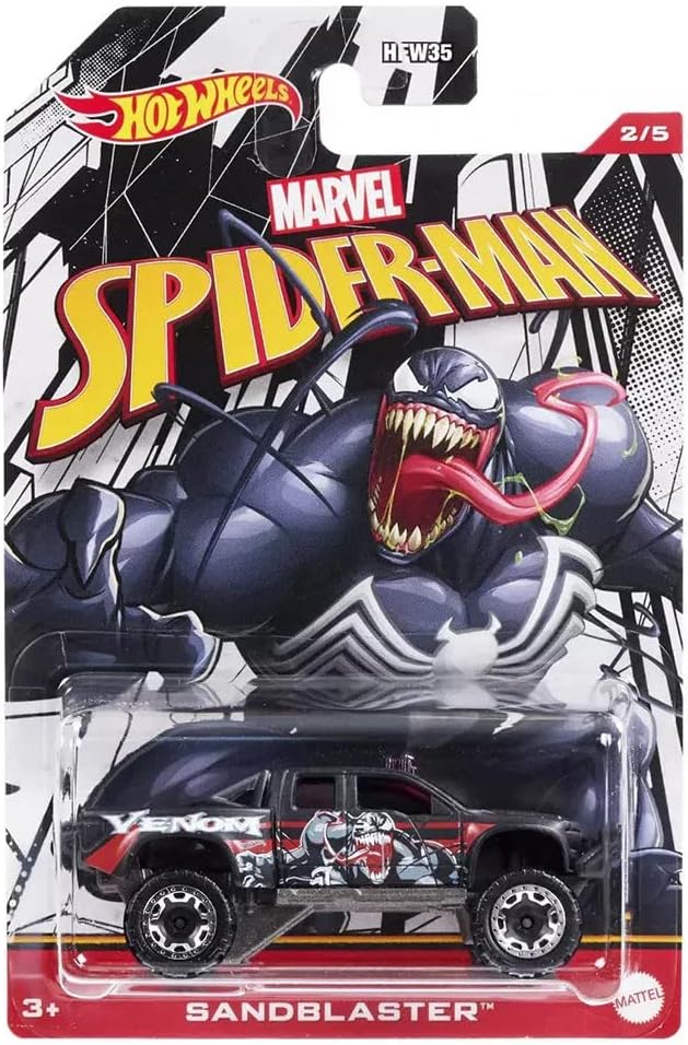 Hot Wheels Spider-Man Series (2022) Sandblaster Venom Truck