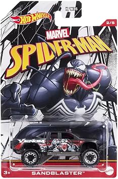 Hot Wheels Spider-Man Series 2022 Sandblaster Venom Truck