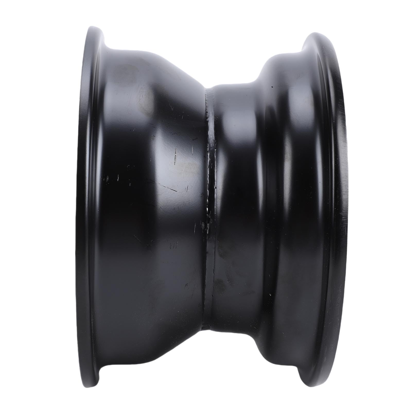 Jante de Roue de VTT 16x8-7, 7 Pouces, en Acier, 3 Trous de Boulons, pour Kazuma Quad Go Kart ATV UTV Hors Route, avec Conception Large pour Une Meilleure Adhérence (Black)